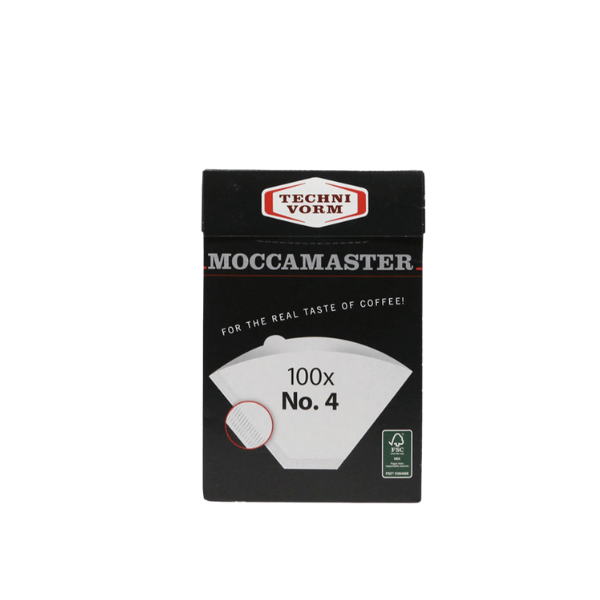 Moccamaster #4 Oxygen Bleached Filters (100 pk)