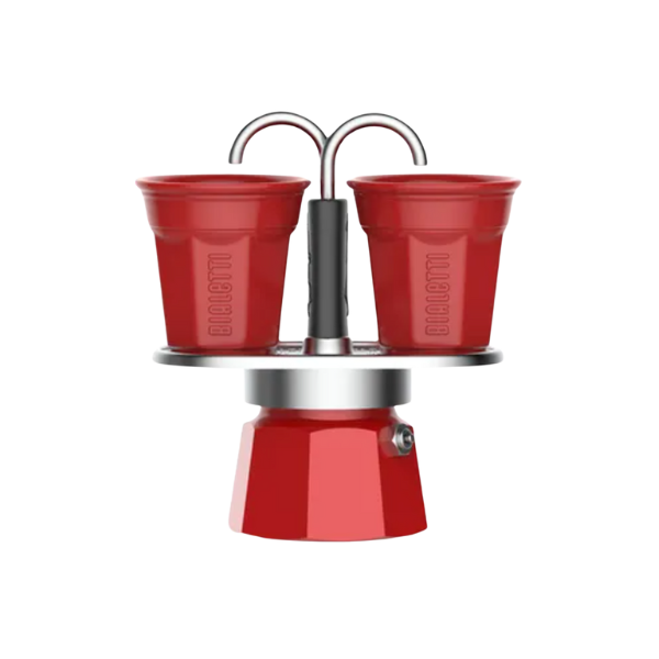 Bialetti Mini Express Red 2 Cup Set